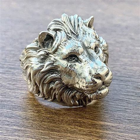 versace löwenkopf ring